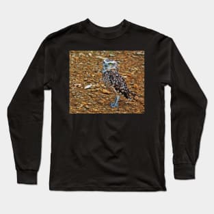 Clint The Burrowing Owl Long Sleeve T-Shirt